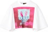 Buy (W) Camiseta Manga Larga Crop Algodón LOEWE SS22 Paula''s Ibiza Palma Mujer Blanca. S616Y22X39-2016