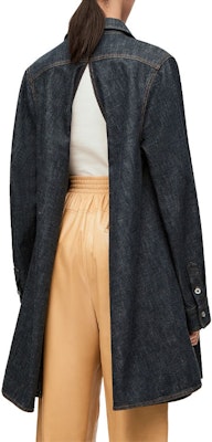 (W) LOEWE SS23 牛仔藍口袋補丁寬鬆長袖襯衫 S540Y13X27-5400 Details for (W) LOEWE SS23 牛仔藍口袋補丁寬鬆長袖襯衫 S540Y13X27-5400