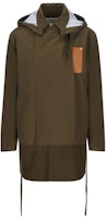 (Women) LOEWE SS23 Detachable Military Hooded Parka in Khaki Green. S540Y02X10-4160 (Women) LOEWE SS23 Detachable Military Hooded Parka in Khaki Green. S540Y02X10-4160