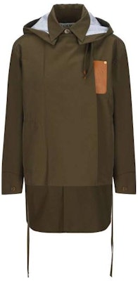 (Women) LOEWE SS23 Detachable Military Hooded Parka in Khaki Green. S540Y02X10-4160 Buy (Women) LOEWE SS23 Detachable Military Hooded Parka in Khaki Green. S540Y02X10-4160