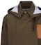 Cheap (Women) LOEWE SS23 Detachable Military Hooded Parka in Khaki Green. S540Y02X10-4160