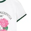 Cheap (W) Camiseta Blanca LOEWE SS23 con Estampado Floral y Logotipo. S540Y22X29-9523