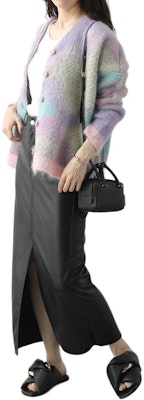 (Women) LOEWE SS23 Single-Breasted Cardigan Sweater Long Sleeve - Multi-color S540Y16K27-9990 Details for (Women) LOEWE SS23 Single-Breasted Cardigan Sweater Long Sleeve - Multi-color S540Y16K27-9990