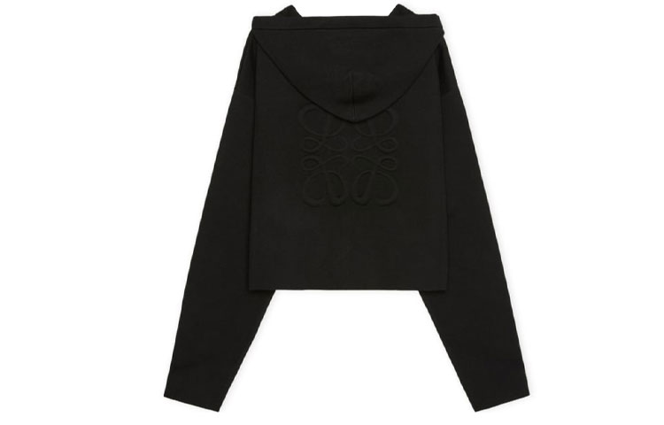 (Women) LOEWE SS23  Solid Color Hooded Zip-Up Casual Hoodie. S359Y16K42-2100 圖 8