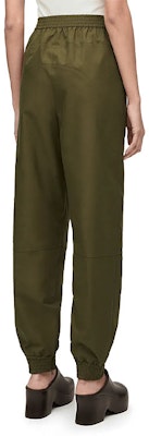 (Women) LOEWE SS23 Solid Color Logo Jogger Pants Khaki Brown. S540Y04XE1-6975 Shop (Women) LOEWE SS23 Solid Color Logo Jogger Pants Khaki Brown. S540Y04XE1-6975