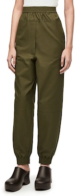 (Women) LOEWE SS23 Solid Color Logo Jogger Pants Khaki Brown. S540Y04XE1-6975 Purchase (Women) LOEWE SS23 Solid Color Logo Jogger Pants Khaki Brown. S540Y04XE1-6975