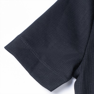 (W) LOEWE SS23 女款黑色LOGO印花短袖短版T恤 S540Y07XCD-1100 Sizing (W) LOEWE SS23 女款黑色LOGO印花短袖短版T恤 S540Y07XCD-1100