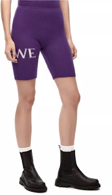 (Women) LOEWE SS23 Monogram Jacquard High-Waist Slim Fit Shorts Women Purple S359Y17K73-6100 Shop (Women) LOEWE SS23 Monogram Jacquard High-Waist Slim Fit Shorts Women Purple S359Y17K73-6100