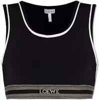 Order (W) LOEWE SS24 黑色Logo無袖上衣 S359Y14KEF-1100