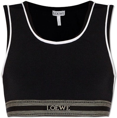 (W) Camiseta sin mangas negra con logo LOEWE SS24. S359Y14KEF-1100 Order (W) Camiseta sin mangas negra con logo LOEWE SS24. S359Y14KEF-1100