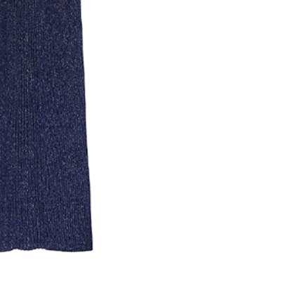 (Women) LOEWE SS24 Navy Sleeveless Knit Dress with Logo Embroidery and Side Slits. S359Y15KA2-5120 Sizing (Women) LOEWE SS24 Navy Sleeveless Knit Dress with Logo Embroidery and Side Slits. S359Y15KA2-5120