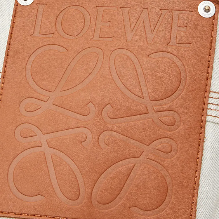 Sizing (W) LOEWE SS24 白色花飾領單排扣休閒外套. S359Y02XB7-2370