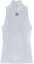 Buy (W) LOEWE SS24 Camiseta sin mangas slim fit blanca con logo bordado cuello alto. S359Y23X81-2100