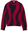 Buy (W) LOEWE SS24 Jacquard Knit Crewneck Oversized Sweater Merah S359Y14KEL-5114