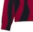 Sizing (W) LOEWE SS24 Jacquard Knit Crewneck Oversized Sweater Merah S359Y14KEL-5114