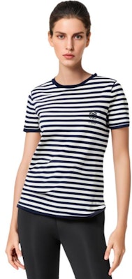 (W) LOEWE SS24 海軍藍條紋修身短袖T恤。 S359Y22X55-4933 Shop (W) LOEWE SS24 海軍藍條紋修身短袖T恤。 S359Y22X55-4933