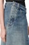 Details for (Women) LOEWE SS25 Asymmetric Denim Maxi Skirt Blue S359Y1EX20-6395