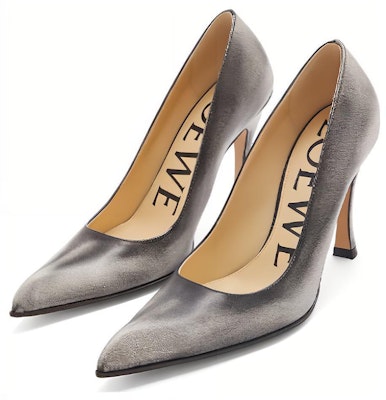 (Women) LOEWE Stiletto 'Bicolor Brushed White' L814S01X65 Lookbook (Women) LOEWE Stiletto 'Bicolor Brushed White' L814S01X65