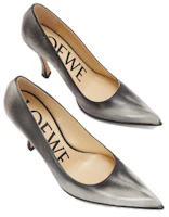 Shop (W) LOEWE Stiletto 'Bicolor Putih Brushed' L814S01X65