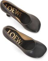 LOEWE羅意威 套腳 細跟 高跟鞋 女款 黑色 Lookbook LOEWE羅意威 套腳 細跟 高跟鞋 女款 黑色