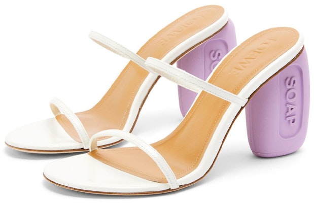 (W) LOEWE Stiletto Sandal 'Tali Fesyen Putih' L814465X19-1872 Order (W) LOEWE Stiletto Sandal 'Tali Fesyen Putih' L814465X19-1872