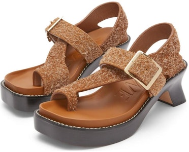 (W) LOEWE 麂皮舒适多用拖鞋“9厘米凉鞋带” L814465X92-2530 Lookbook (W) LOEWE 麂皮舒适多用拖鞋“9厘米凉鞋带” L814465X92-2530