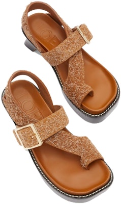 (W) 로에베 스웨이드 슬라이드 샌들 (9cm 스트랩) L814465X92-2530 Purchase (W) 로에베 스웨이드 슬라이드 샌들 (9cm 스트랩) L814465X92-2530