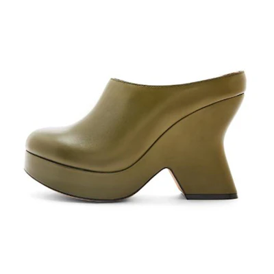 (W) LOEWE Terra 'Olive Green CMFT Fashion'