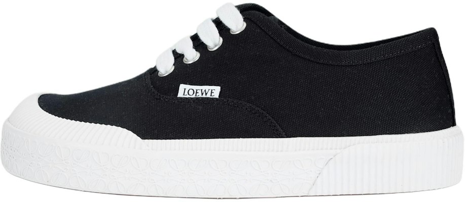 (Women) LOEWE Terra Vulca Canvas Lace-Up Shoes Black L816282X02-1100 Buy (Women) LOEWE Terra Vulca Canvas Lace-Up Shoes Black L816282X02-1100