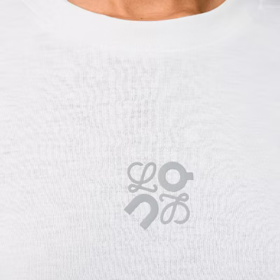 (W) ロエベ テクスチャード ルーズフィット クルーネックTシャツ レディース SS24 - ホワイト S929Y22J01-2100 Details for (W) ロエベ テクスチャード ルーズフィット クルーネックTシャツ レディース SS24 - ホワイト S929Y22J01-2100