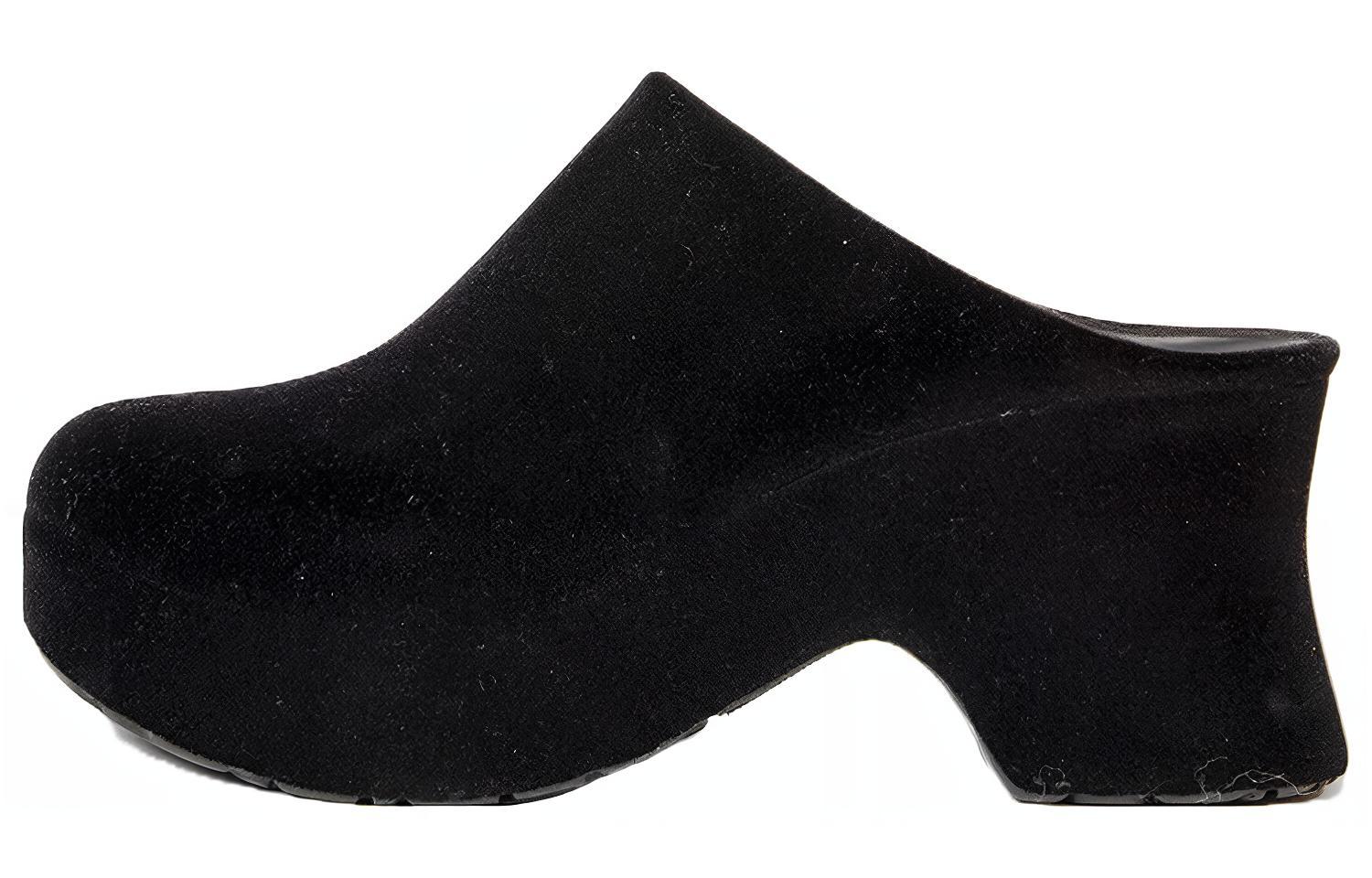 (Women) LOEWE Toe Cap Mule 'Black' L814V29X15-1100