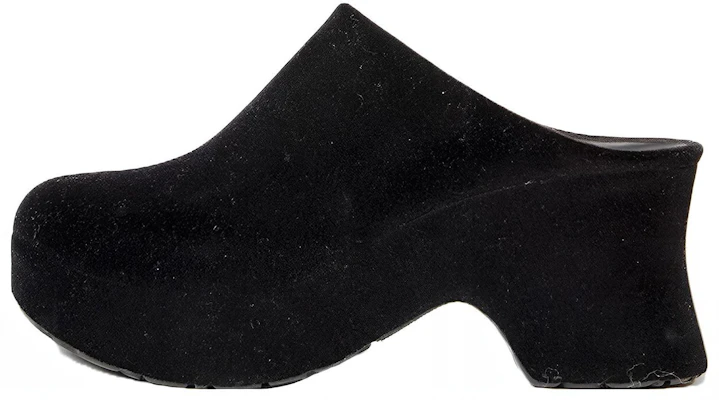 (W) LOEWE Toe Cap Mule 'Hitam' L814V29X15-1100 Buy (W) LOEWE Toe Cap Mule 'Hitam' L814V29X15-1100