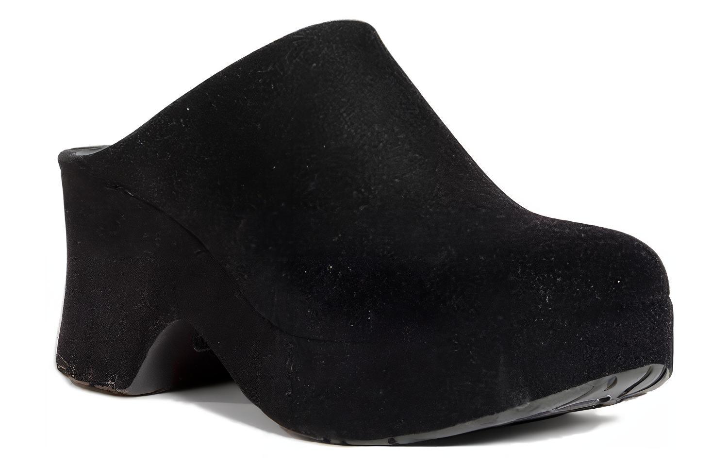 Shop (W) LOEWE Toe Cap Mule 'Hitam' L814V29X15-1100