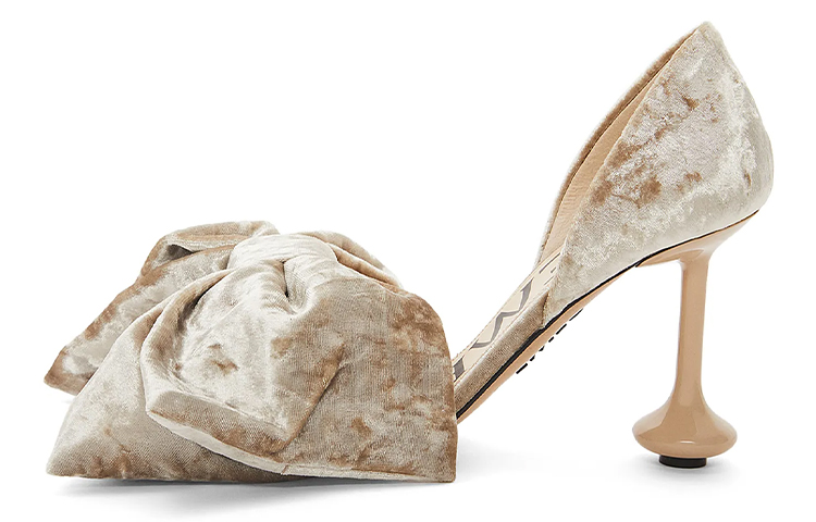 (W) LOEWE Toy D'Orsay 'Oat Milk White'