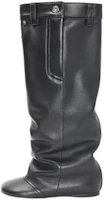 (Women) LOEWE Toy Flat Buckle Booties 'Black Leather' L814285X52-1100 (Women) LOEWE Toy Flat Buckle Booties 'Black Leather' L814285X52-1100