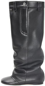 (W) LOEWE Sepatu Boot Rendah Gesper Mainan 'Kulit Hitam' L814285X52-1100 Buy (W) LOEWE Sepatu Boot Rendah Gesper Mainan 'Kulit Hitam' L814285X52-1100