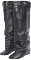 Lookbook (W) Botines Planos con Hebilla TOY LOEWE 'Cuero Negro' L814285X52-1100