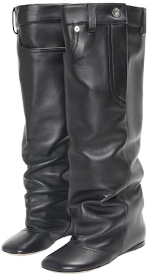(W) 로에베 토이 플랫 부티 (블랙) L814285X52-1100 Lookbook (W) 로에베 토이 플랫 부티 (블랙) L814285X52-1100