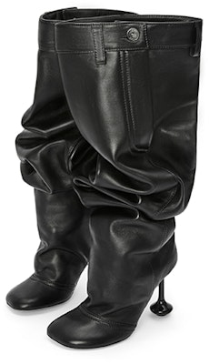 (W) LOEWE 黑色玩具过膝靴 L815S04X12-1100 Lookbook (W) LOEWE 黑色玩具过膝靴 L815S04X12-1100