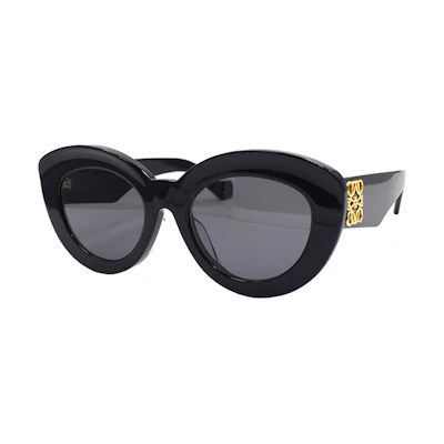 (Women) LOEWE Trendy Cat Eye Sunglasses Fashion Series LW40051F-01A