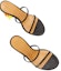 Lookbook (W) Sandal Kulit LOEWE Tulip 'Hitam' L815465X64-1107