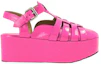 Order (Women) LOEWE Wedge Heel Roma Sandal 'Fluorescent Pink' L815S10X13-7540