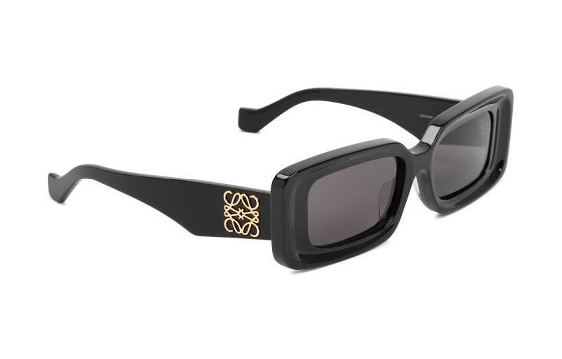 Order (W) LOEWE 女士矩形侧标太阳镜 LW40102F5201A