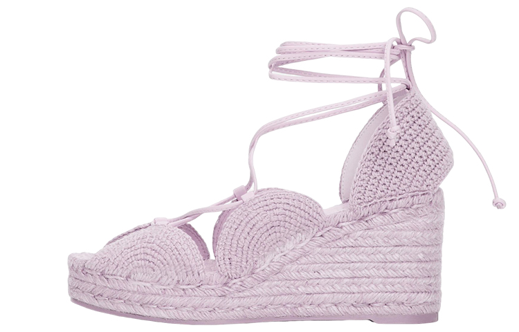 Buy (W) LOEWE Geflochtener Absatz ''Lavendel Fashion Slides'' L616283X19-5479