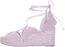 (Women) LOEWE Woven Heel Tie 'Lavender Fashion Slides' L616283X19-5479 (Women) LOEWE Woven Heel Tie 'Lavender Fashion Slides' L616283X19-5479