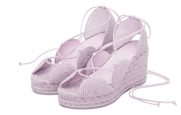 Order (W) LOEWE Geflochtener Absatz ''Lavendel Fashion Slides'' L616283X19-5479
