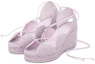 Order (W) LOEWE Geflochtener Absatz ''Lavendel Fashion Slides'' L616283X19-5479