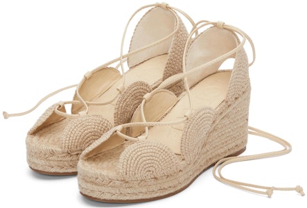 (W) LOEWE 编织系带圆头厚底鞋 '浅棕色' L616283X19-8806 Lookbook (W) LOEWE 编织系带圆头厚底鞋 '浅棕色' L616283X19-8806