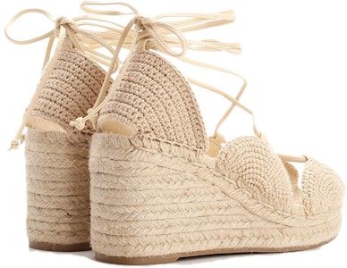 (W) LOEWE 编织系带圆头厚底鞋 '浅棕色' L616283X19-8806 Shop (W) LOEWE 编织系带圆头厚底鞋 '浅棕色' L616283X19-8806