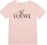 Order (Women) LOEWE x Howl's Moving Castle SS23 Pink Logo Print T-Shirt. SB44Y22X12-2060